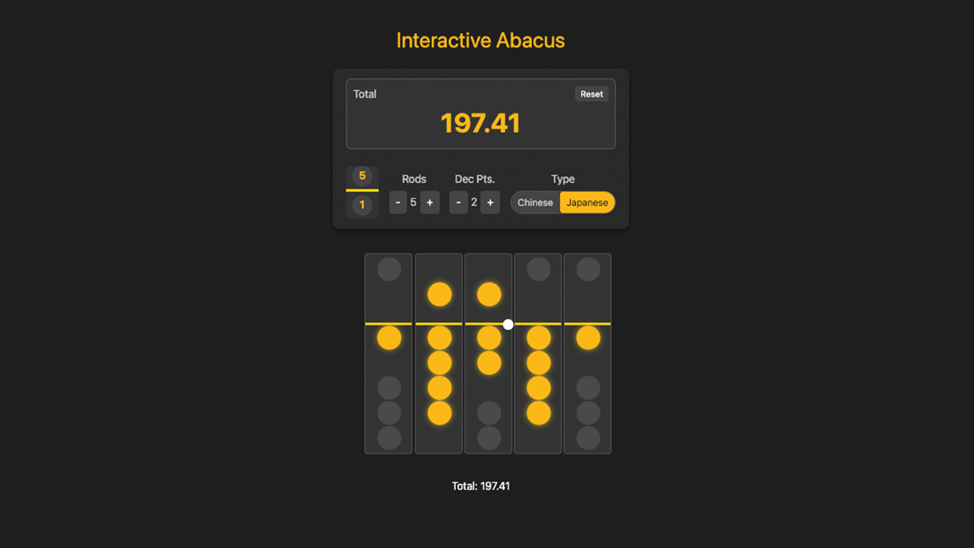 Abacus - Interactive 算盤